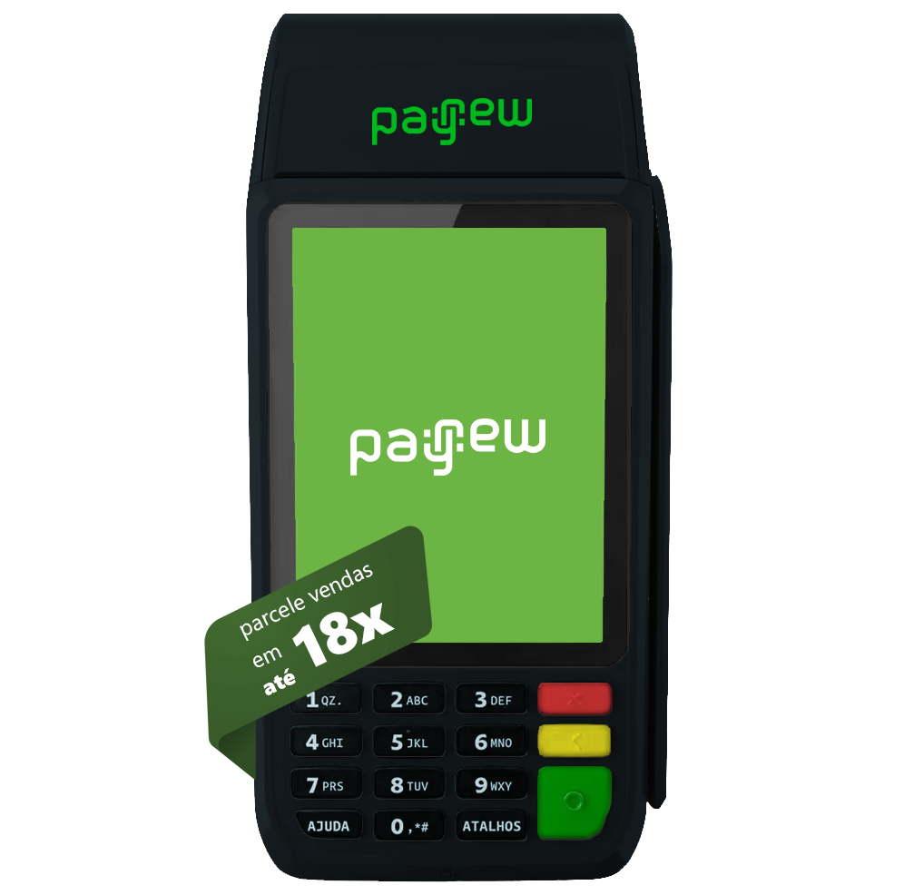 Maquininha de cartão Pay New